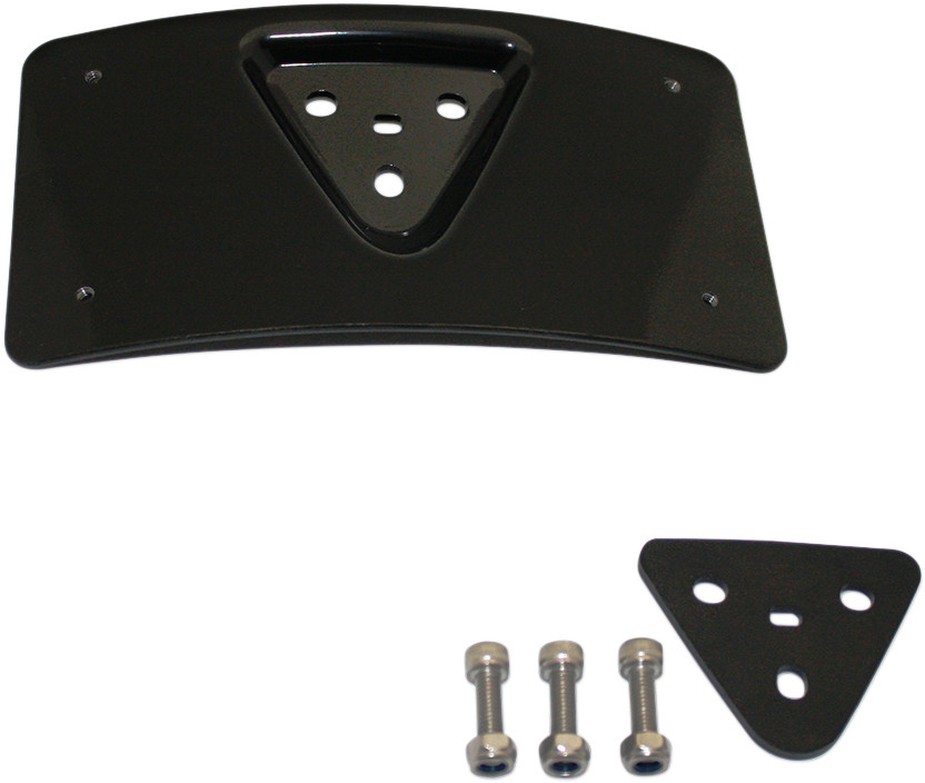 Custom Dynamics Radius Laydown License Plate Frame Mount For Harley
