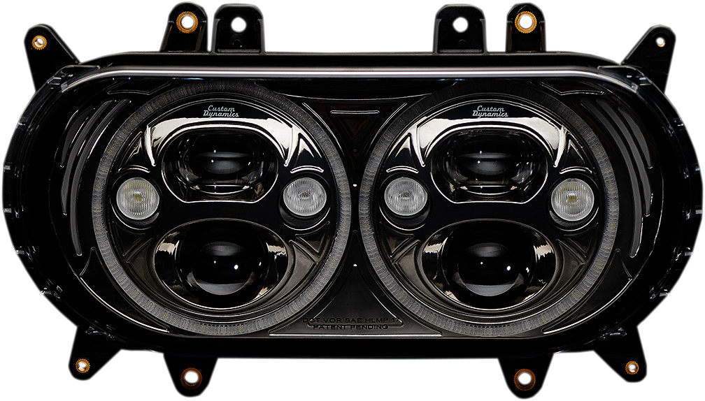 Custom Dynamics LED 5 3/4" TruBeam Headlight Insert For Harley Road Glide 2015-2025