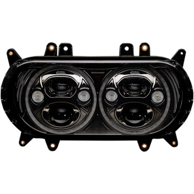 HEADLIGHT FLTR BLACK