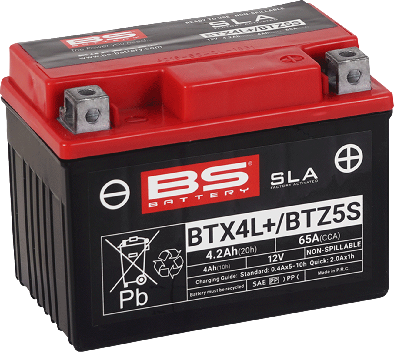 BS BATTERY SLA Factory- Activated AGM Maintenance-Free Battery