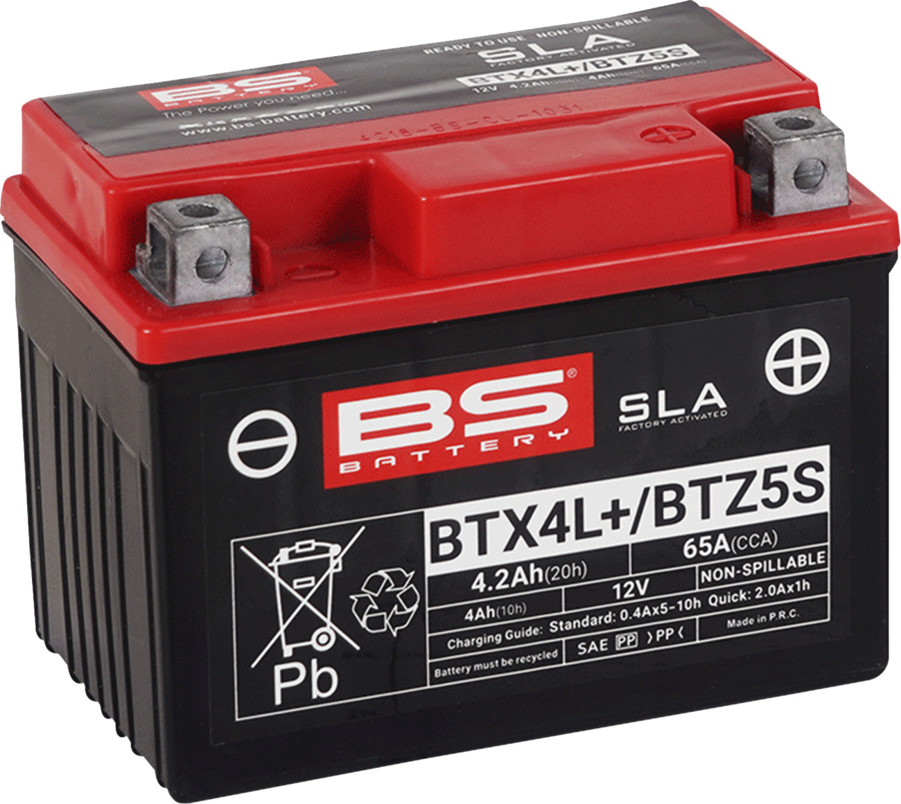 BS BATTERY SLA Factory- Activated AGM Maintenance-Free Battery
