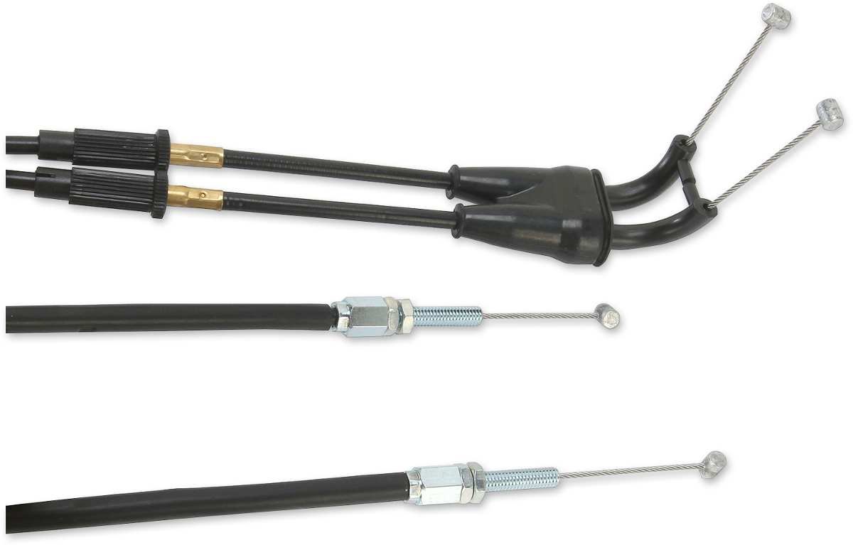 Moose offroad Black Vinyl Throttle Cable - 32" - Kawasaki