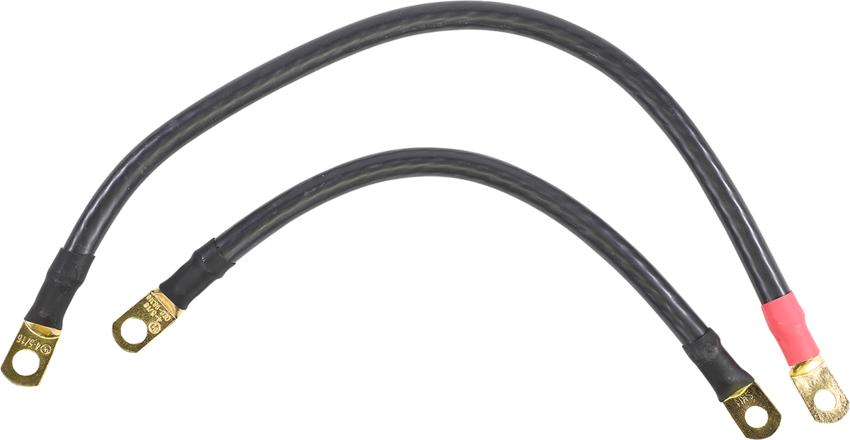 Terry Components Heavy Duty Battery Cables For Harley Dyna 1991-2005