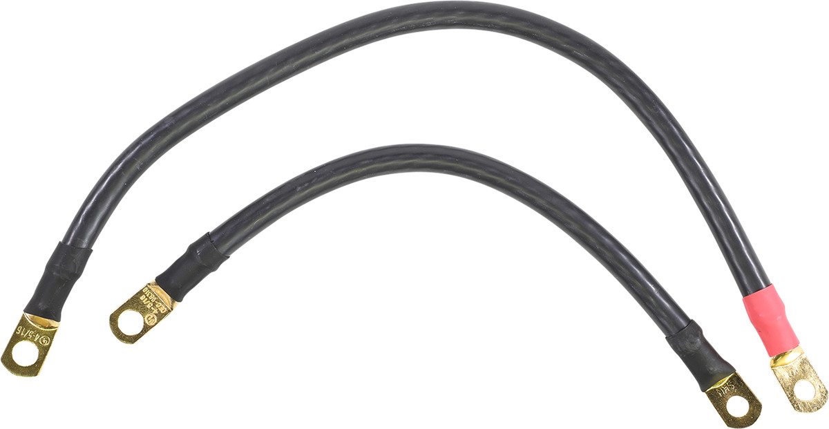 Terry Components Heavy Duty Battery Cables For Harley Dyna 1991-2005