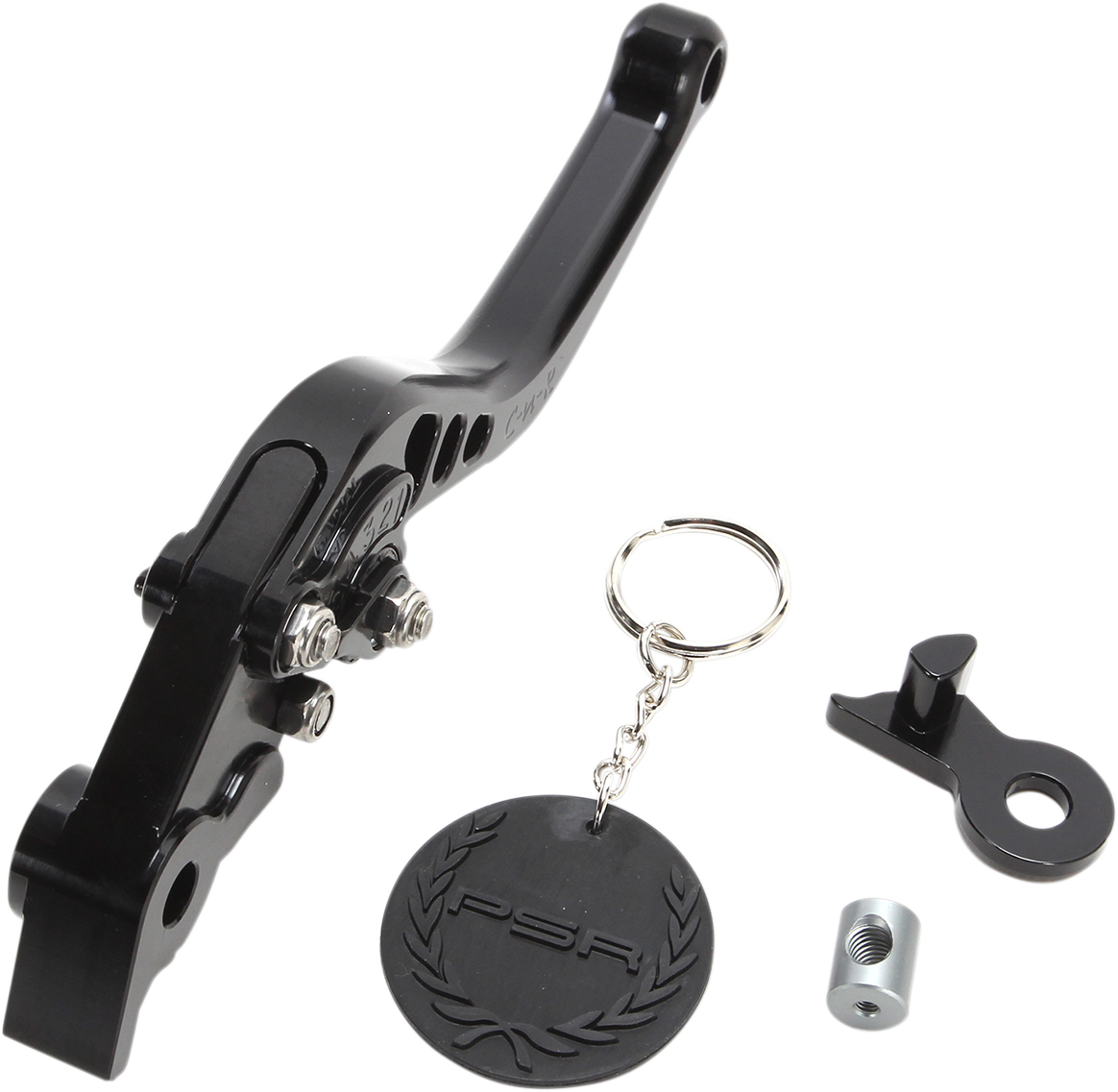 Psr Click 'N Roll Clutch Lever - Short - Black Ducati/Kawasaki/MV Agusta/Aprilia