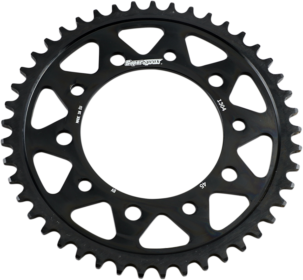 Supersprox Edge Rear Sprocket - Black - 45 Tooth Honda/Yamaha 45T