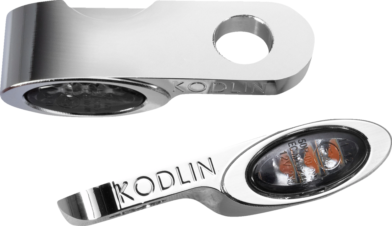 Kodlin usa Turn Signal w/ Running Light - Universal - Chrome