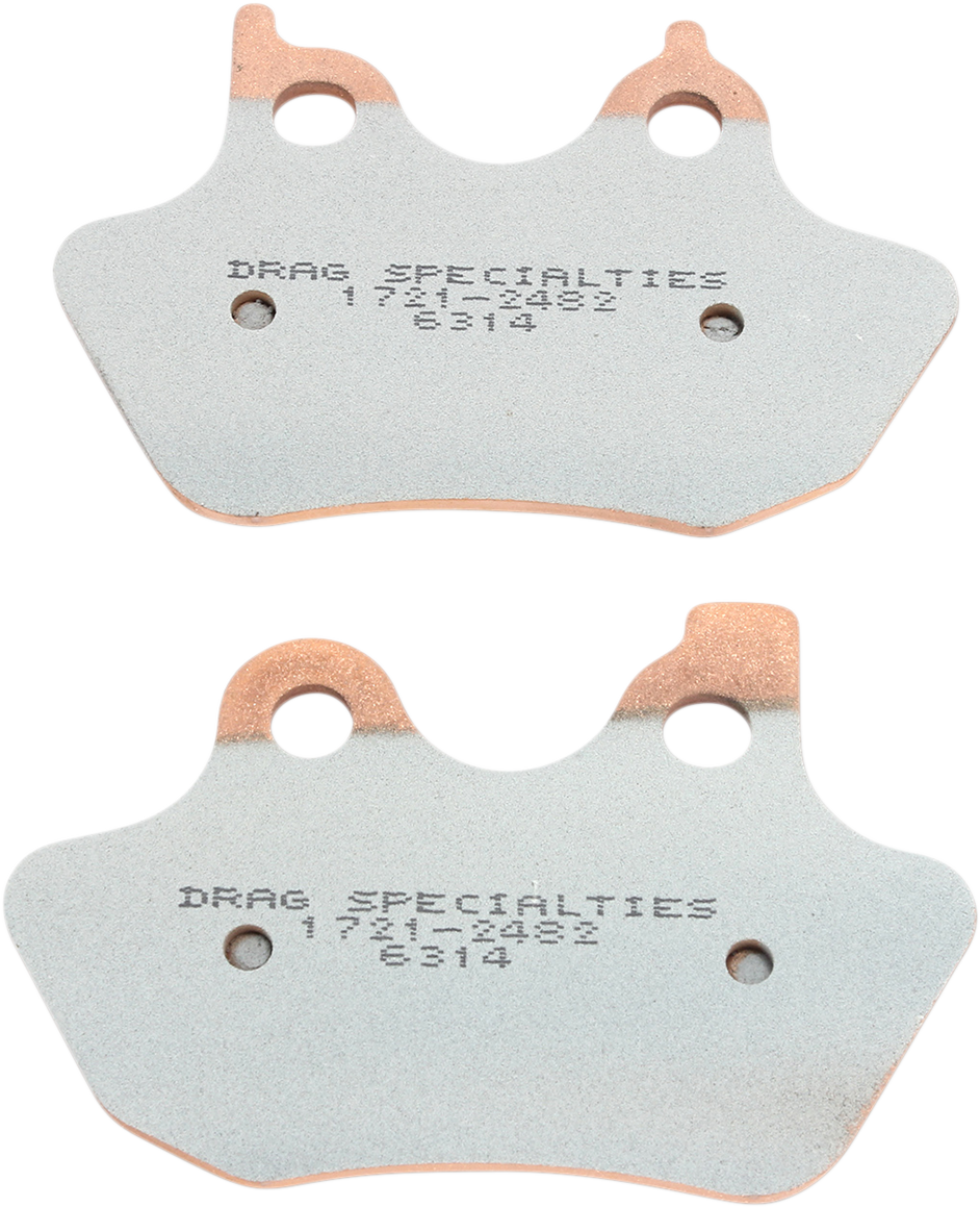 Drag specialties Sintered Brake Pads - Harley-Davidson Harley Davidson