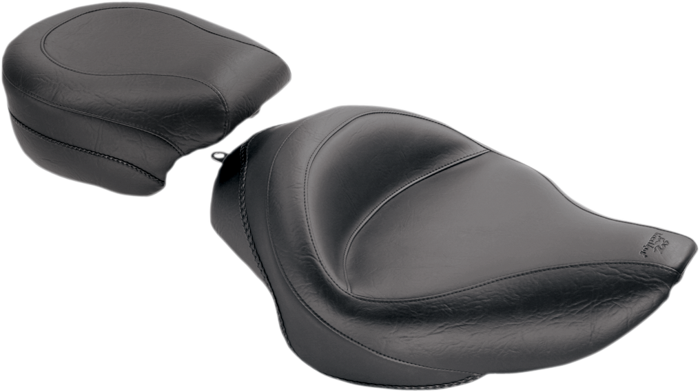 Mustang Wide Touring Solo Seat For Harley Sportster 2004-2022