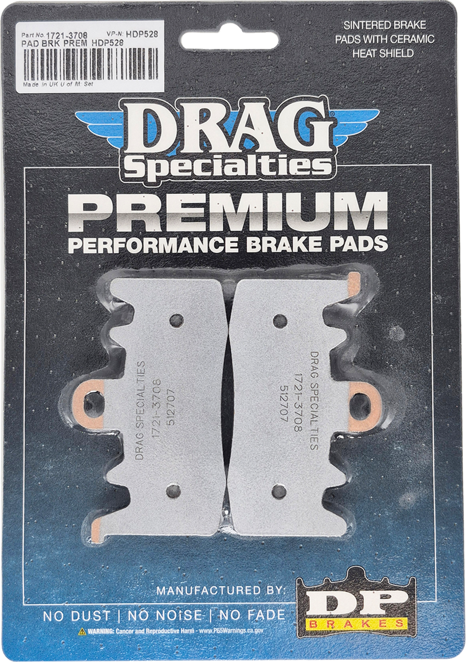 Drag Specialties Premium Sintered Metal Harley/Buell Brake Pads