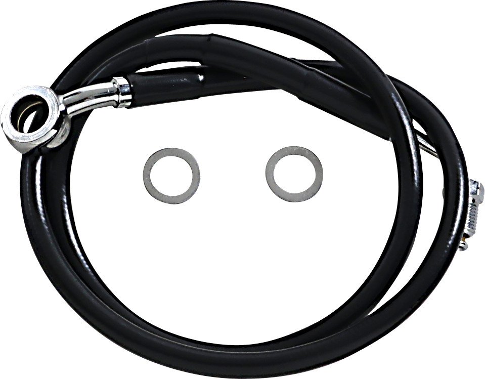 Drag Specialties Extended Upper Brake Line Kit For Harley ABS FXFB / FXLRS 2018-2024
