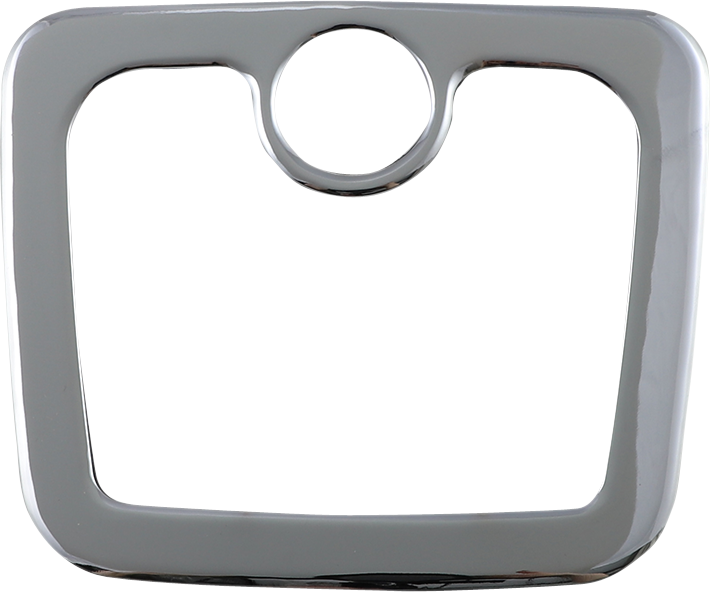 Show chrome Fuel Door Trim - Chrome 2006-2007 Honda GL1800HPNA Gold Wing Audio/Comfort/Navi/ABS / 2008-2010 Honda GL1800AD Gold Wing ABS / 2001-2005 Honda GL1800 Gold Wing