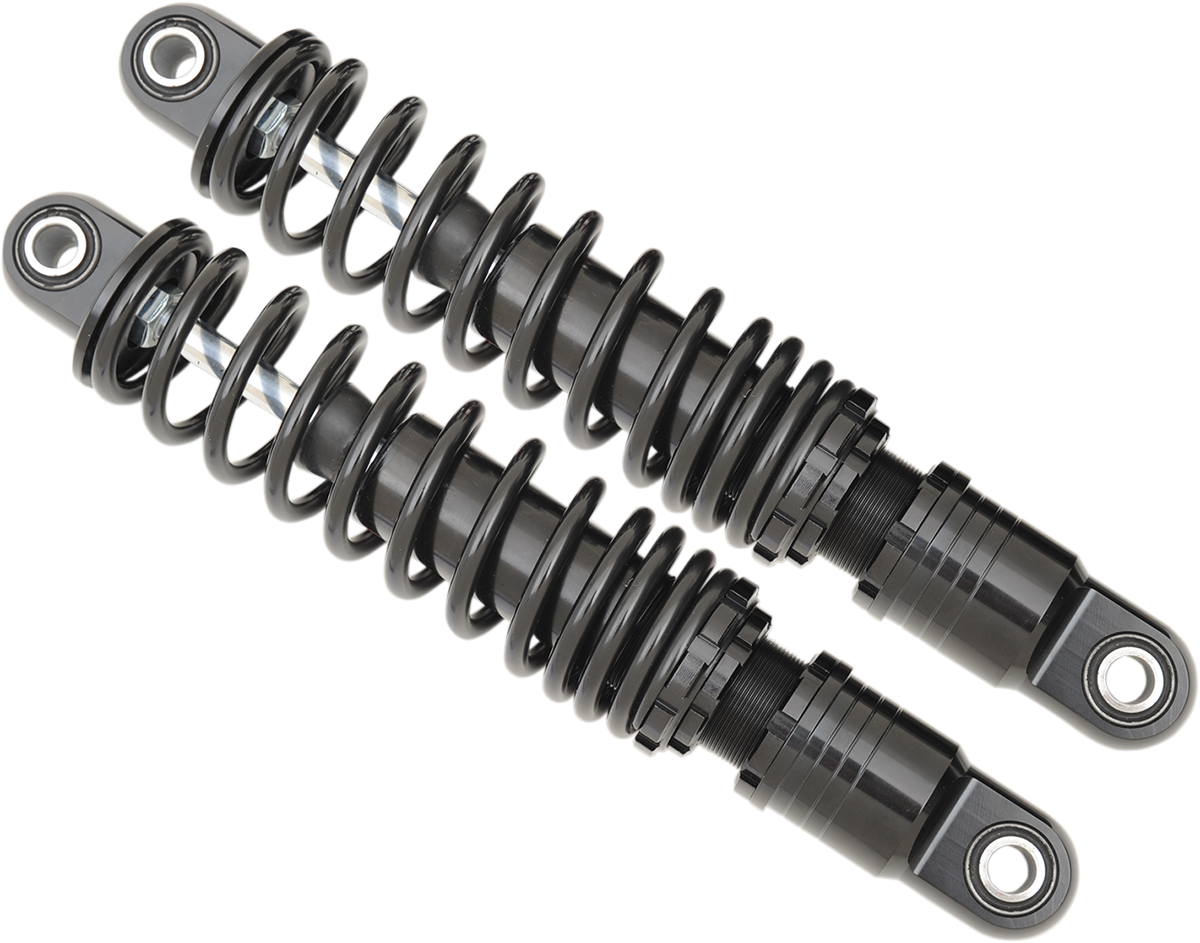 Drag specialties shocks Premium Ride-Height Adjustable Shocks - Black - Standard - 13" Harley Davidson