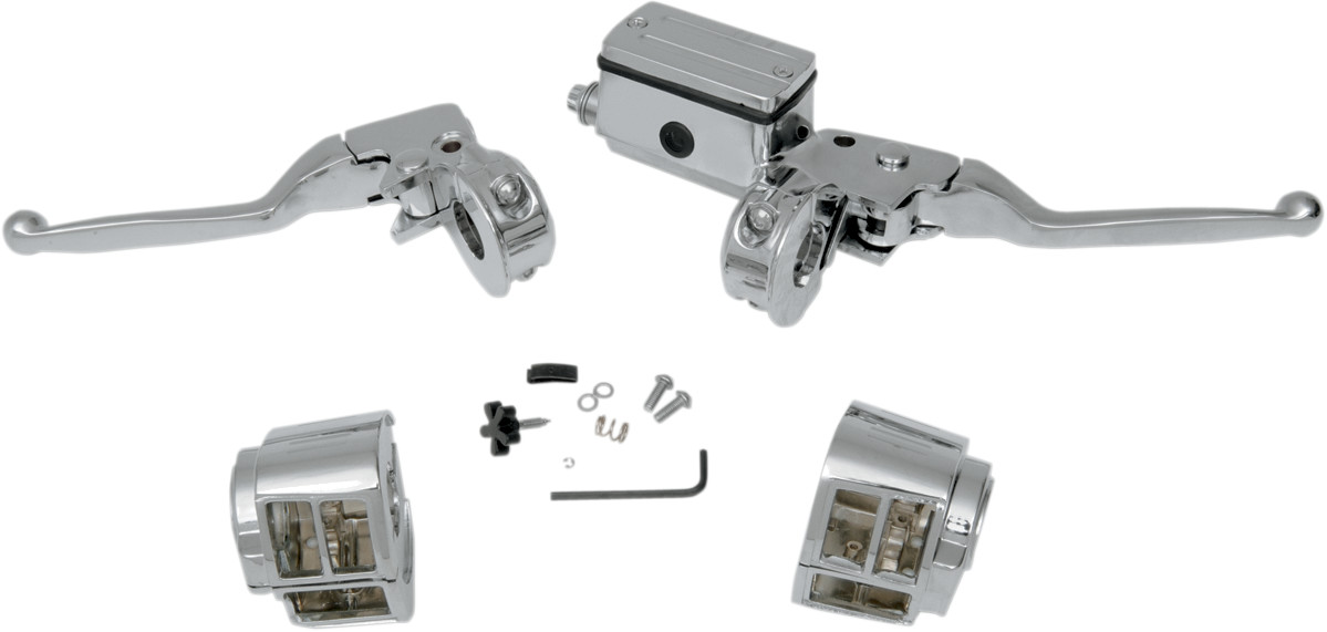 Drag Specialties Handlebar Control Kit w/o Switches