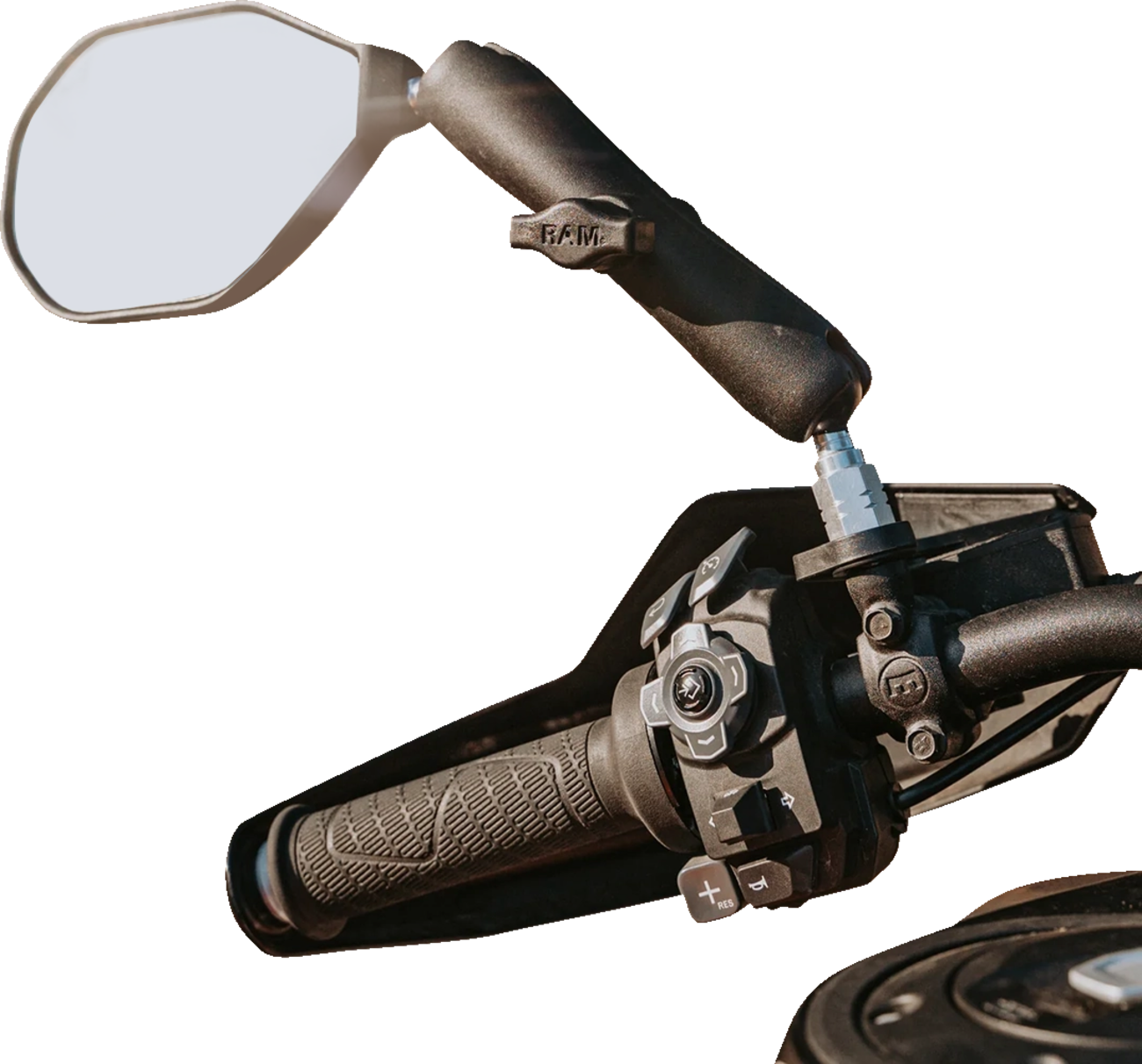 RAM Mounts Tough-Mirror With Ball
