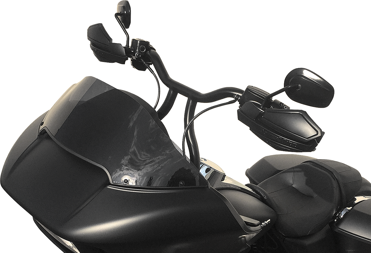 Powermadd Matte Black Pair Plastic Motorcycle Handlebar Hand Guards Harley Jt S Cycles