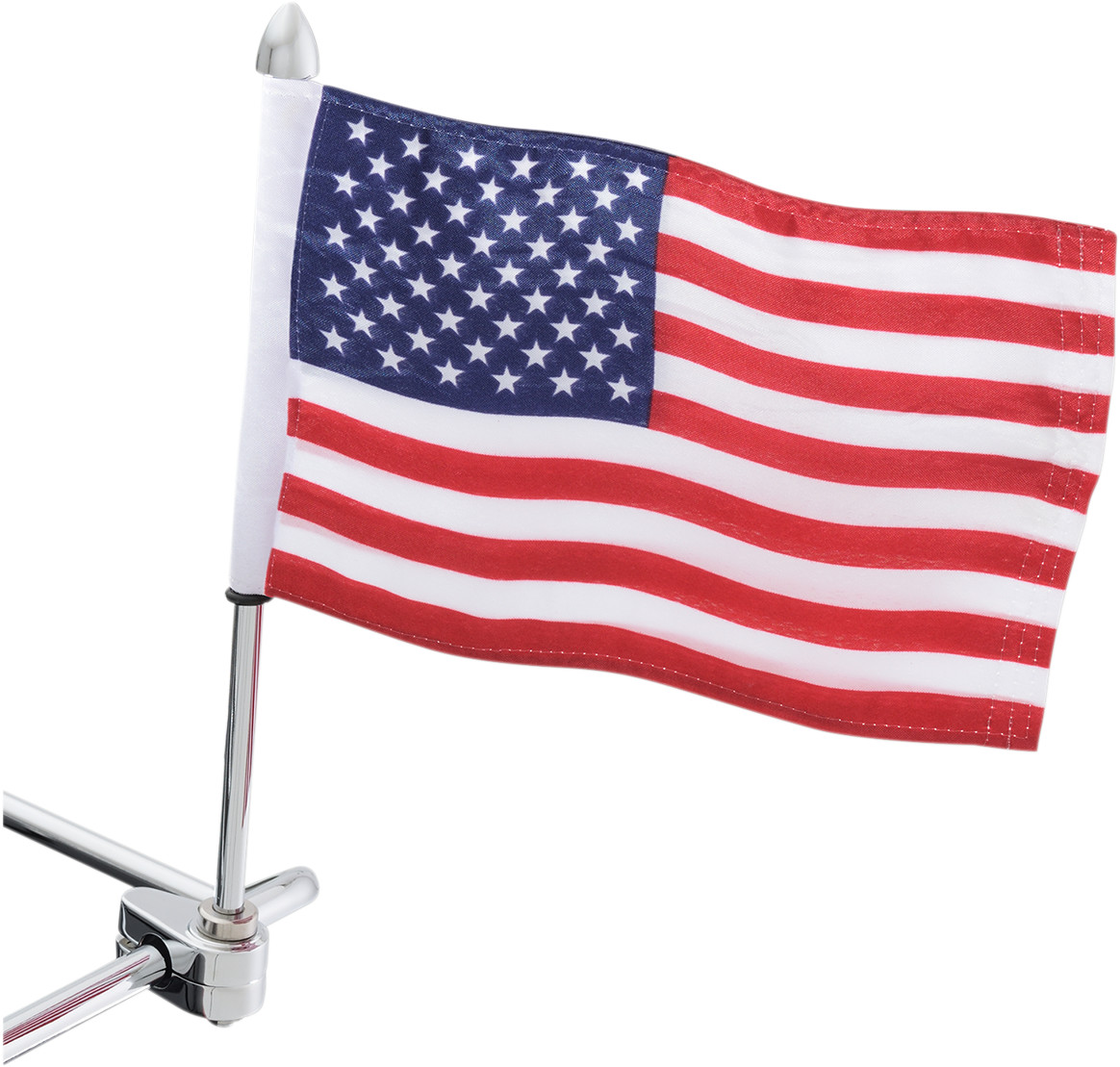 SHOW CHROME 12" Flag Pole with Finial