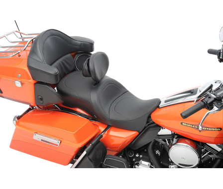 LARGE TOURING SEATS THAT ACCEPT FRAME MOUNTED BACKRESTS-