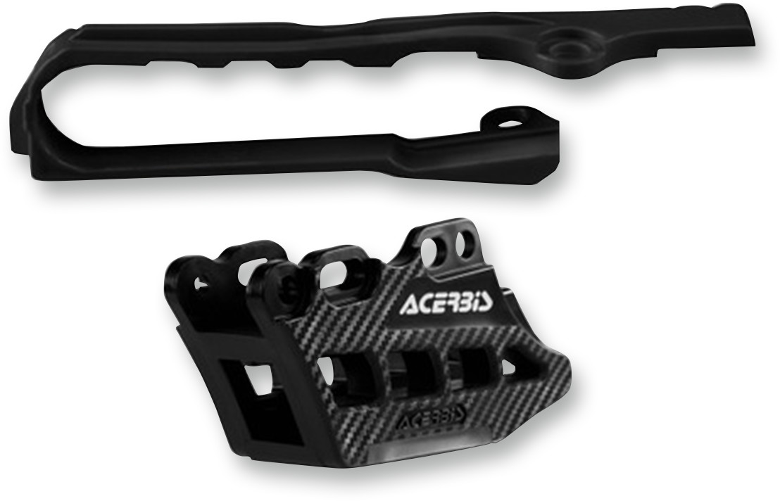 Acerbis Chain Guide & Slider Kit 2.0 2010-2017 Suzuki RM-Z250, 2010-2017 Suzuki RM-Z450, 2010-2018 Suzuki RMZ250, 2007-2017 Suzuki RMZ450 - Black 2449460001