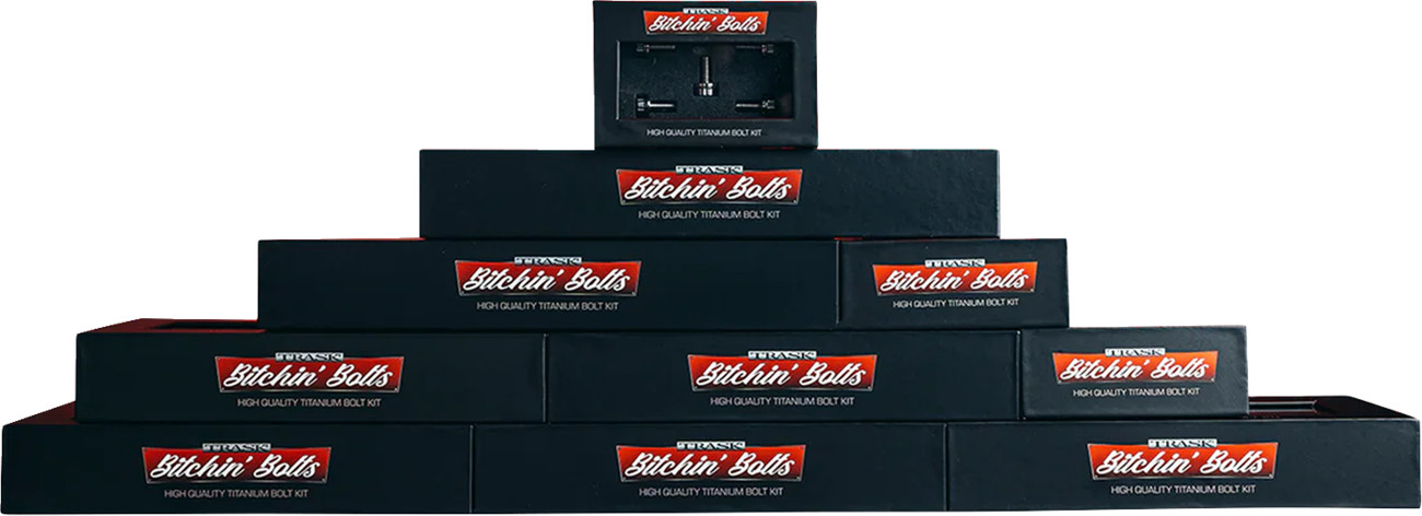 Trask Bitchin’ Bolts Titanium Hardware Kits For Harley Touring 2017-2026