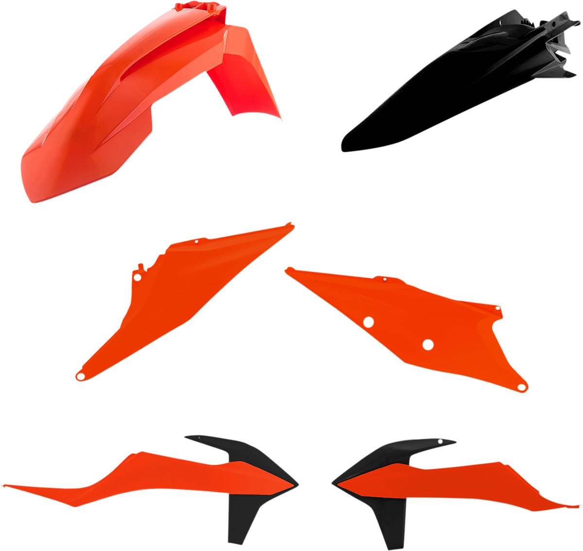 Acerbis Standard Plastic Kit KTM 150cc-500cc 2020-2023