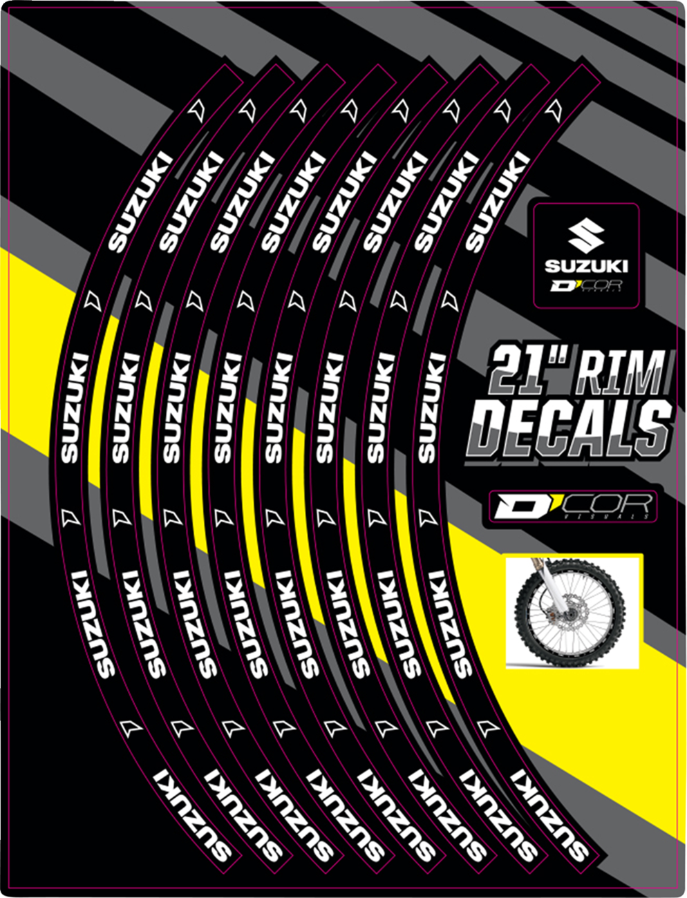 D'COR VISUALS Rim Decal