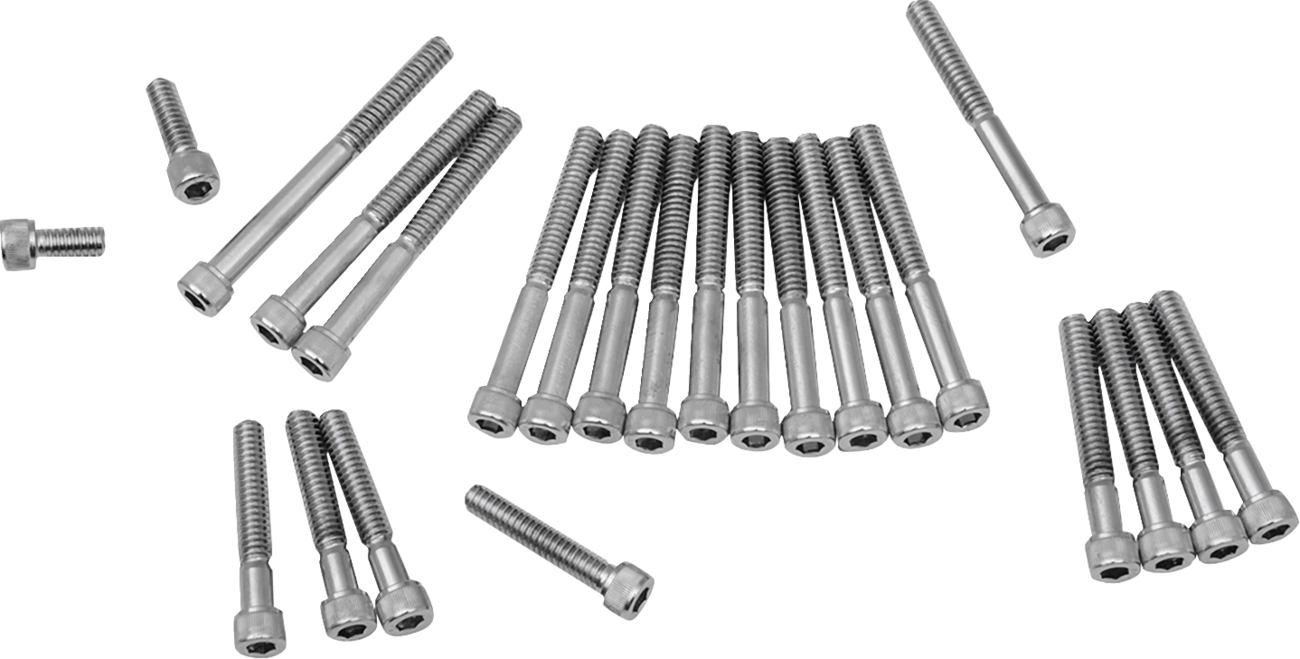 Drag Specialties Cam/Primary/Sprocket Cover Bolt Set
