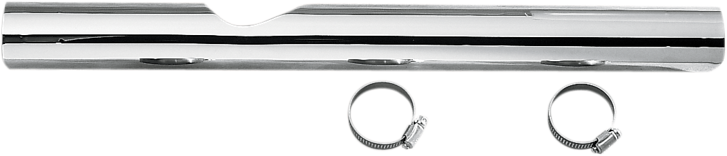 Drag specialties Right-Side Chrome Heat Shield Harley Davidson