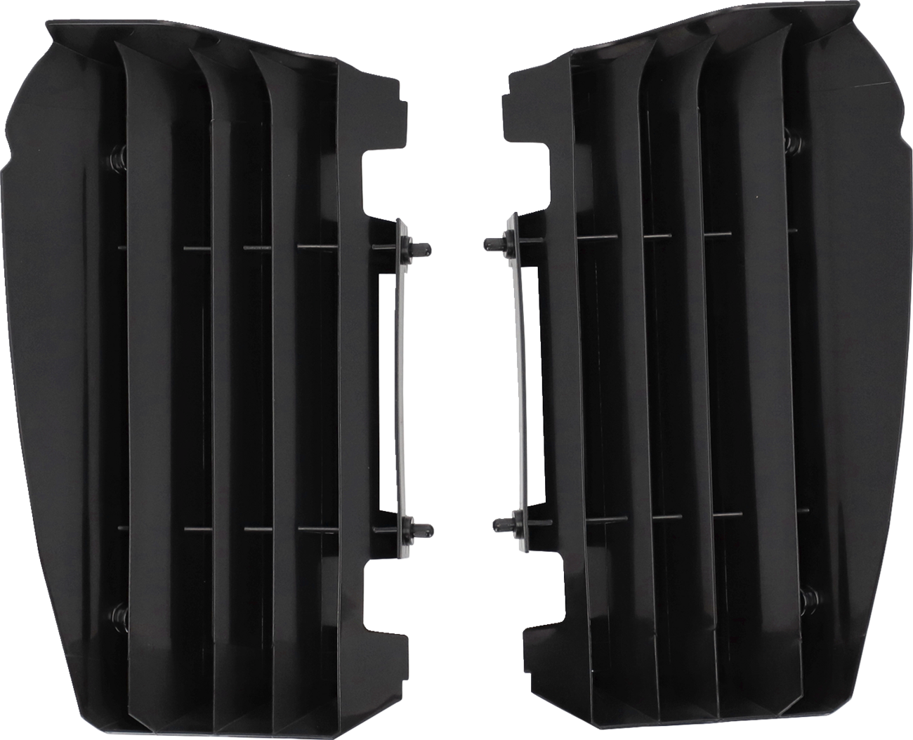 ACERBIS (2976210001) Radiator Louvers | Radiator Louvers - Black - YZ