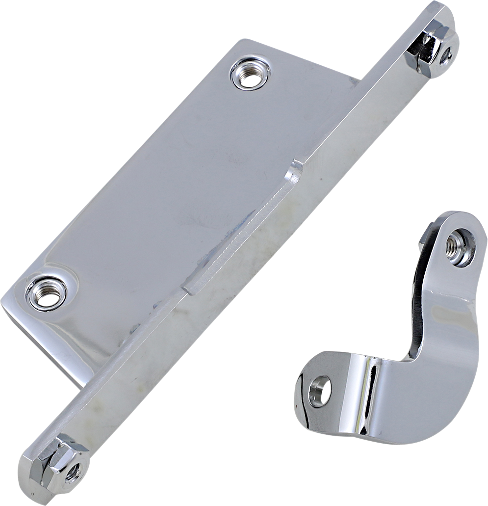 Drag Specialties Oil Tank Bracket Set