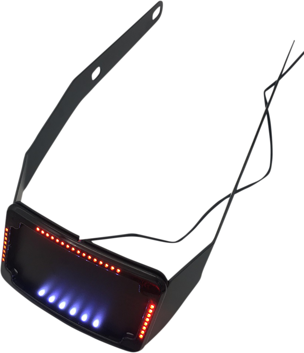 CYCLE VISIONS Curved License Mount with Frame