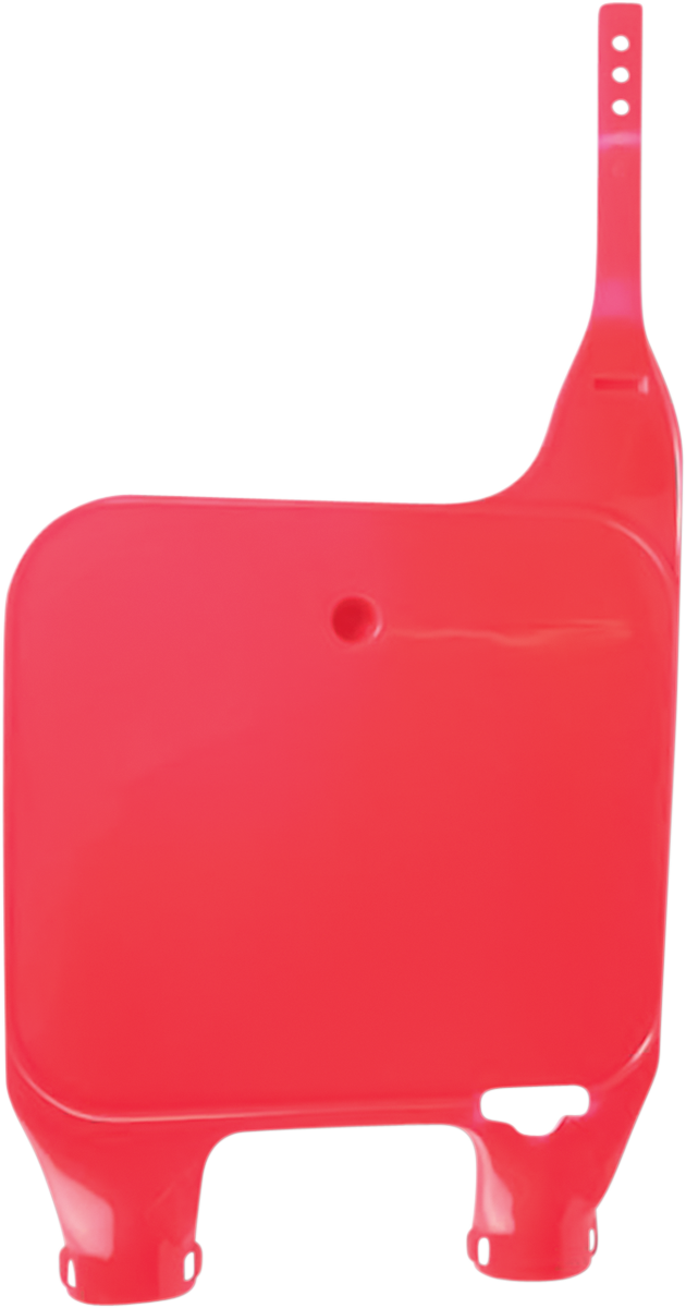 UFO Replacement Front Number Plate — Inverted Fork Application