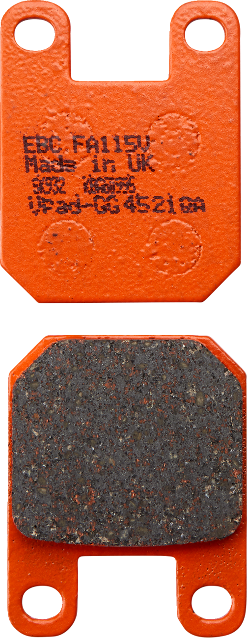 Semi-Sintered "V" Brake Pads