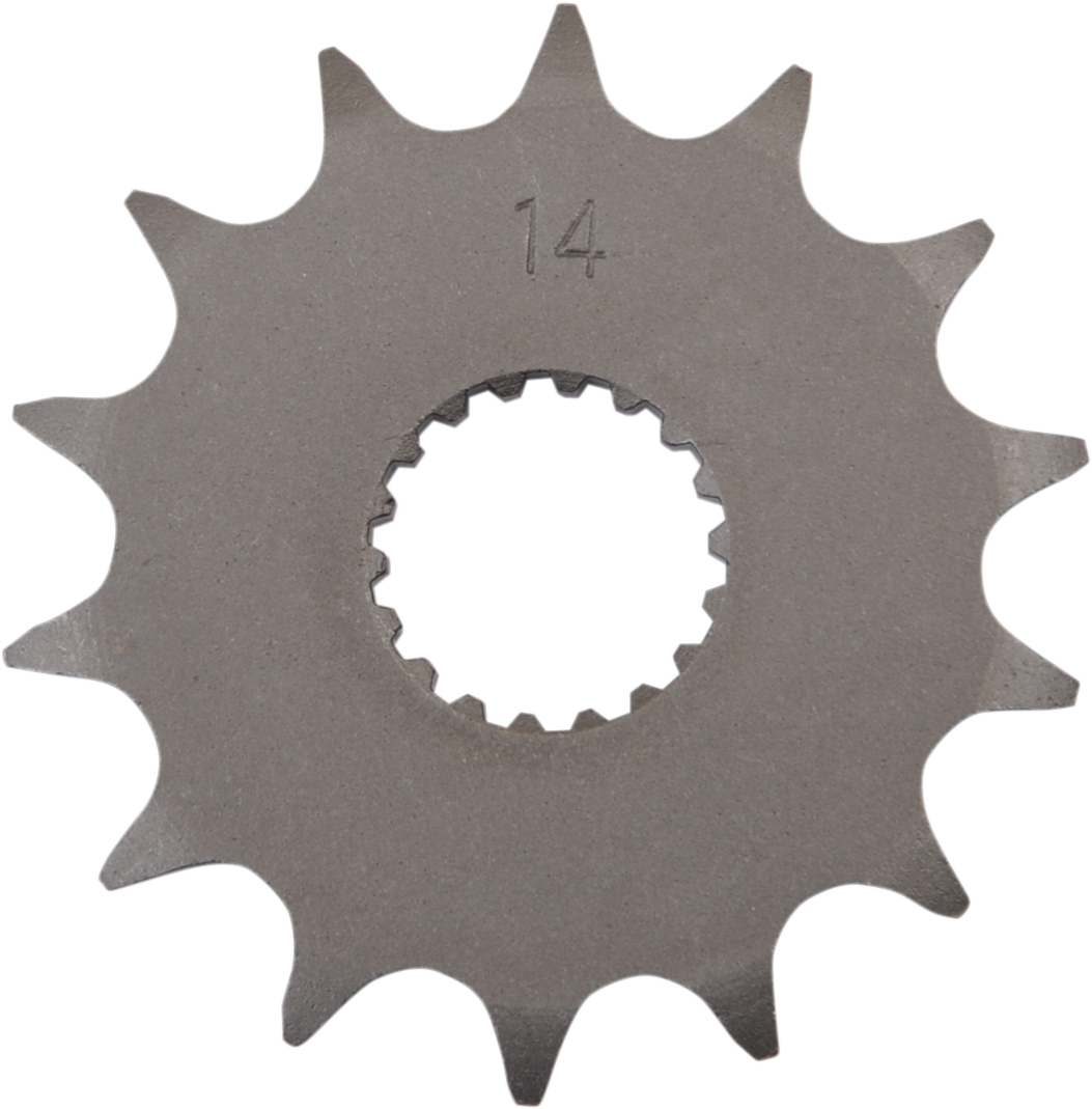 Parts unlimited Countershaft Sprocket - 14 Tooth - Suzuki 14T