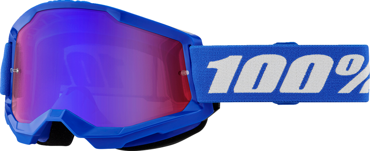 100% Strata 2 Goggles - Mirrored Lens