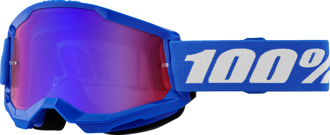 100% Strata 2 Goggles - Mirrored Lens