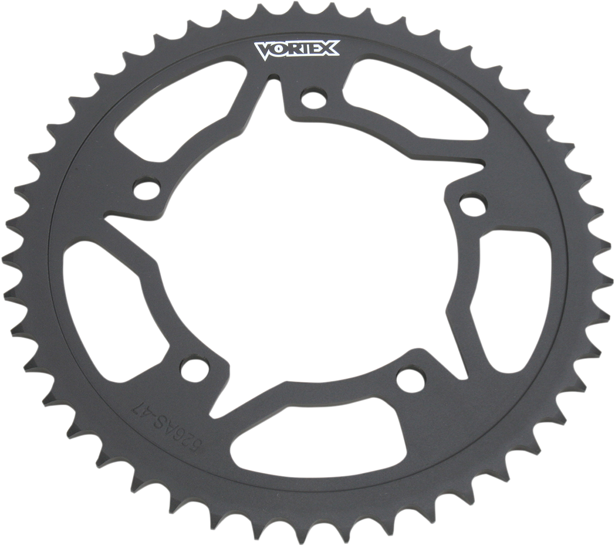 Vortex Steel Rear Sprocket - 47-Tooth - Suzuki 47T
