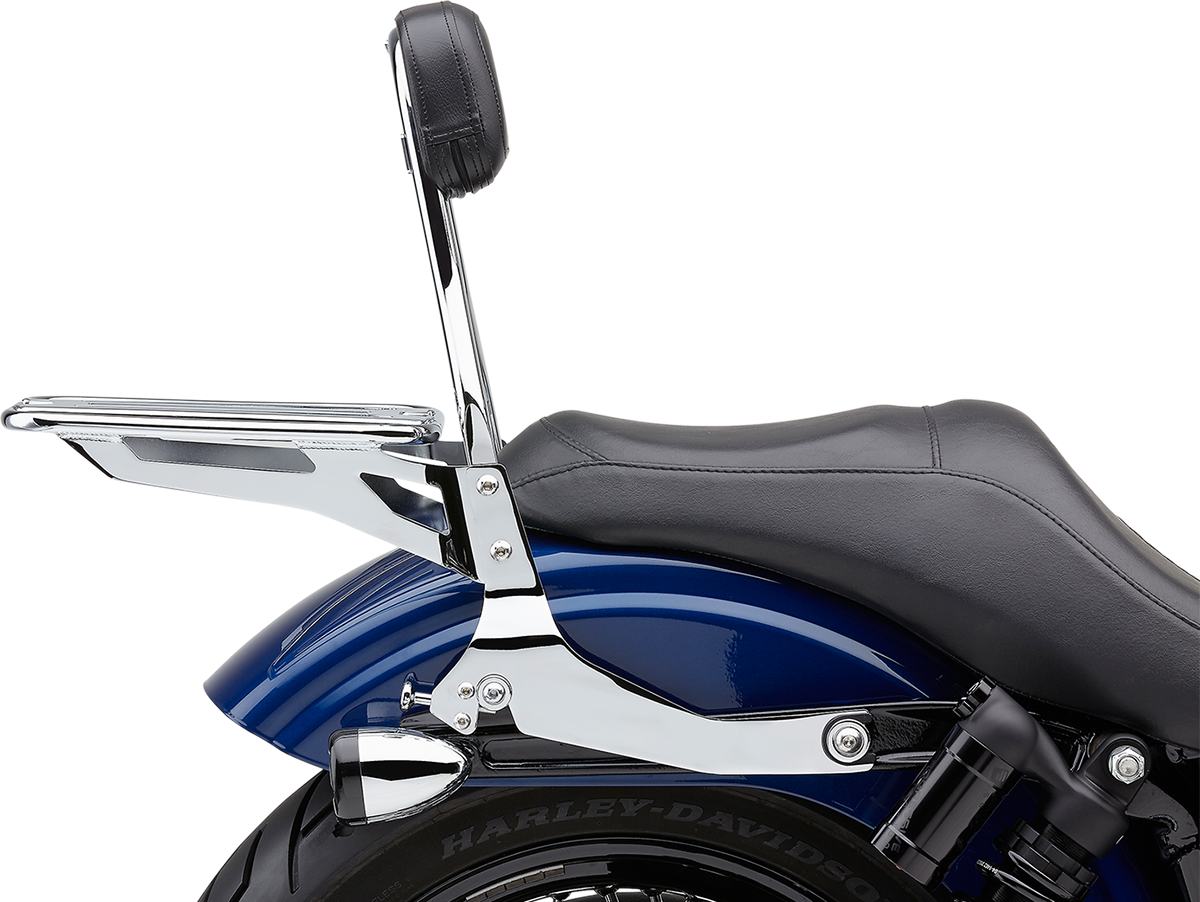Cobra Round Detachable Backrest For Harley Dyna 2006-2017