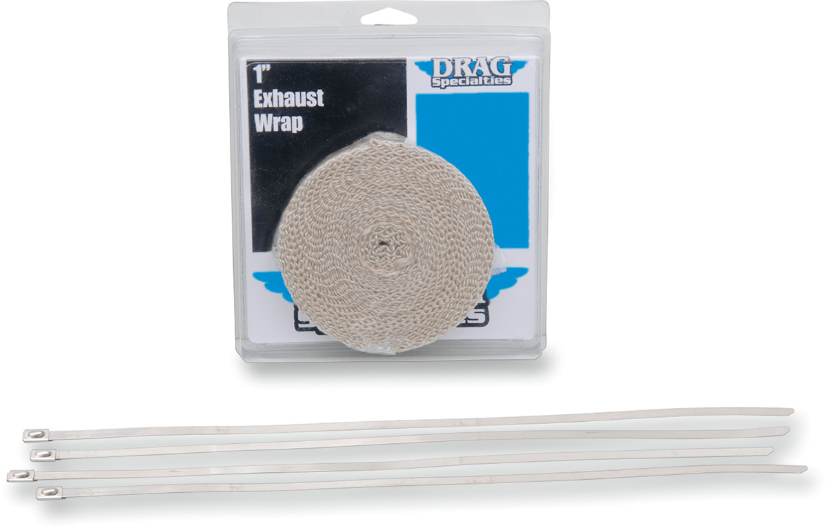 Drag Specialties Exhaust Heat Wrap Kit