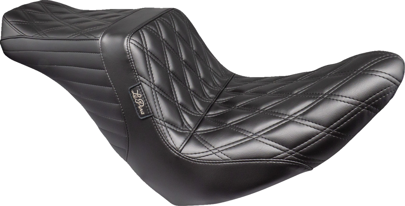 Le pera Tailwhip Up Seat - Double Diamond - Black - FLSB/FXLR '18-'24 Harley Davidson