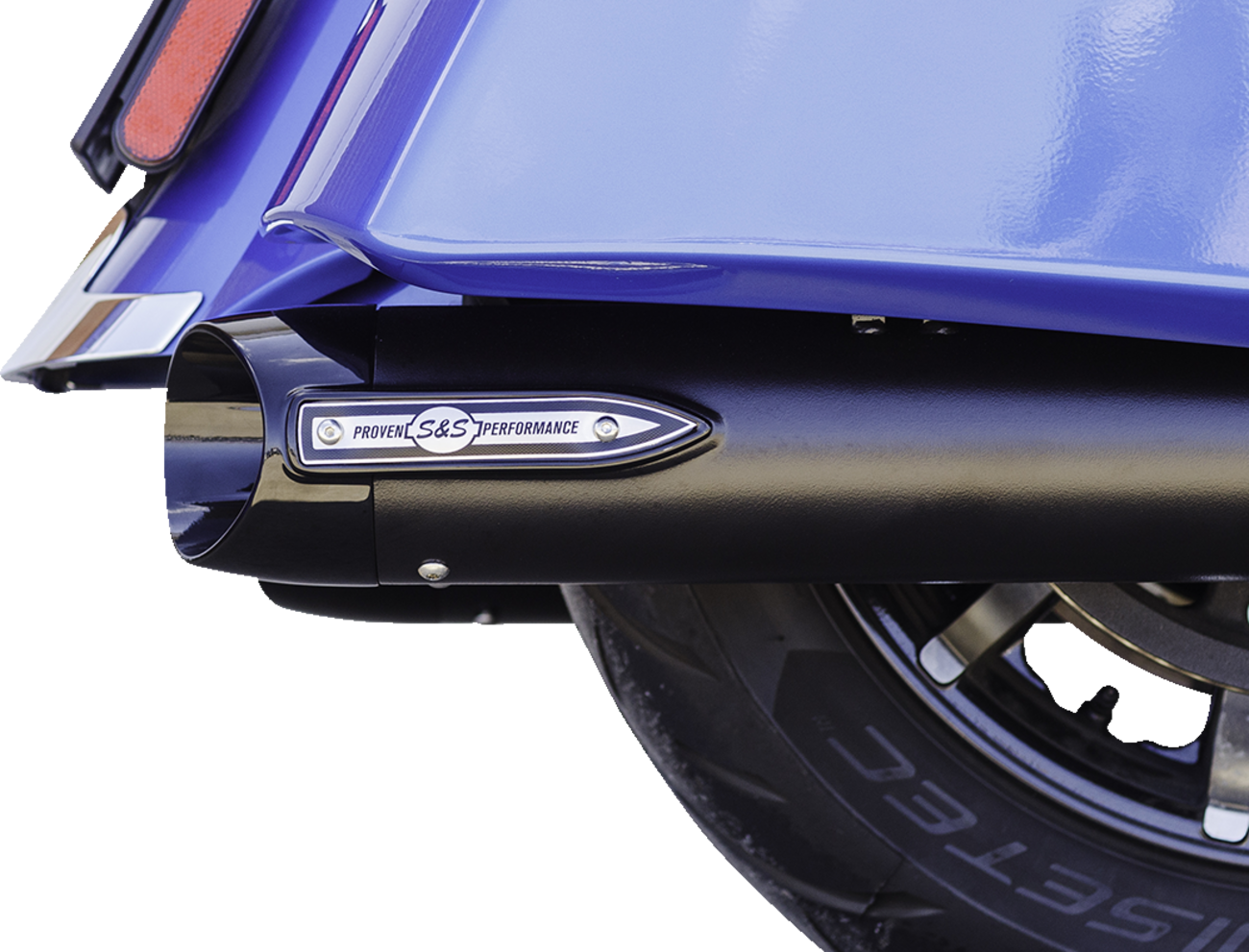 S&S Cycle Broadhead Slip-On Mufflers For Indian Touring 2014-2025