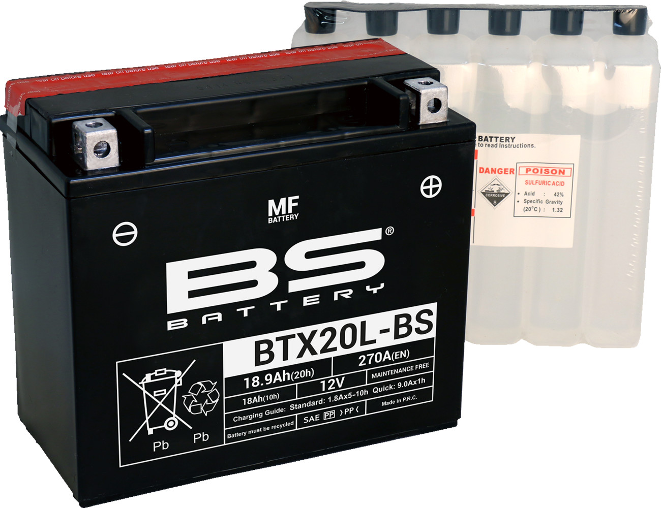 BS BATTERY Maintenance-Free Battery