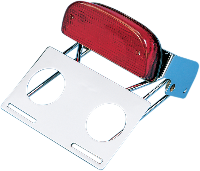 Drag specialties Taillight/Bracket Assembly - Chrome Harley Davidson