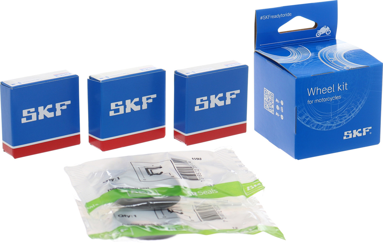 Skf Wheel Spacers with Seals Kit - Front - Beta