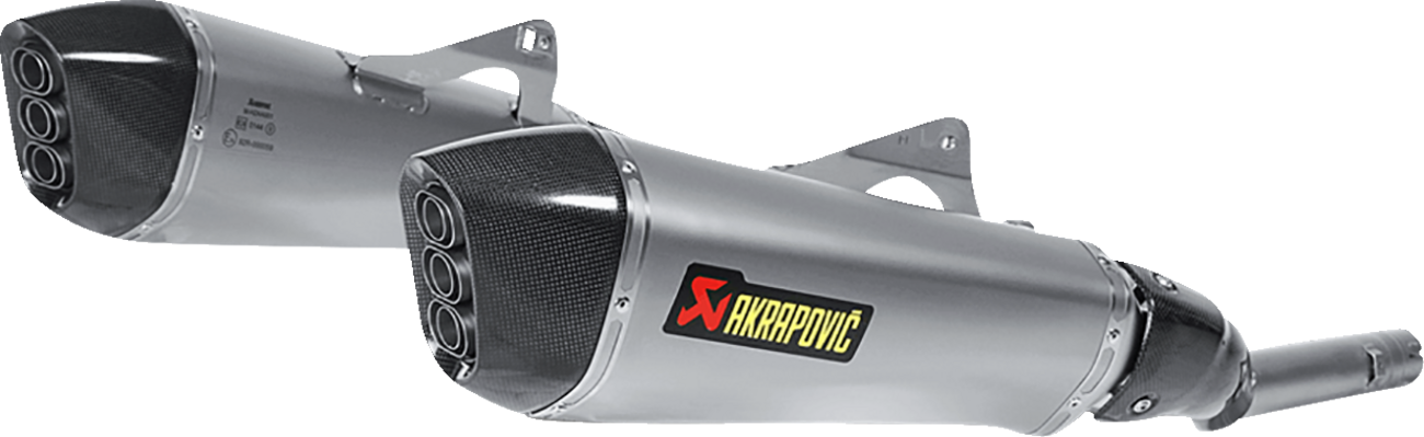 AKRAPOVIC Slip-On Line Mufflers