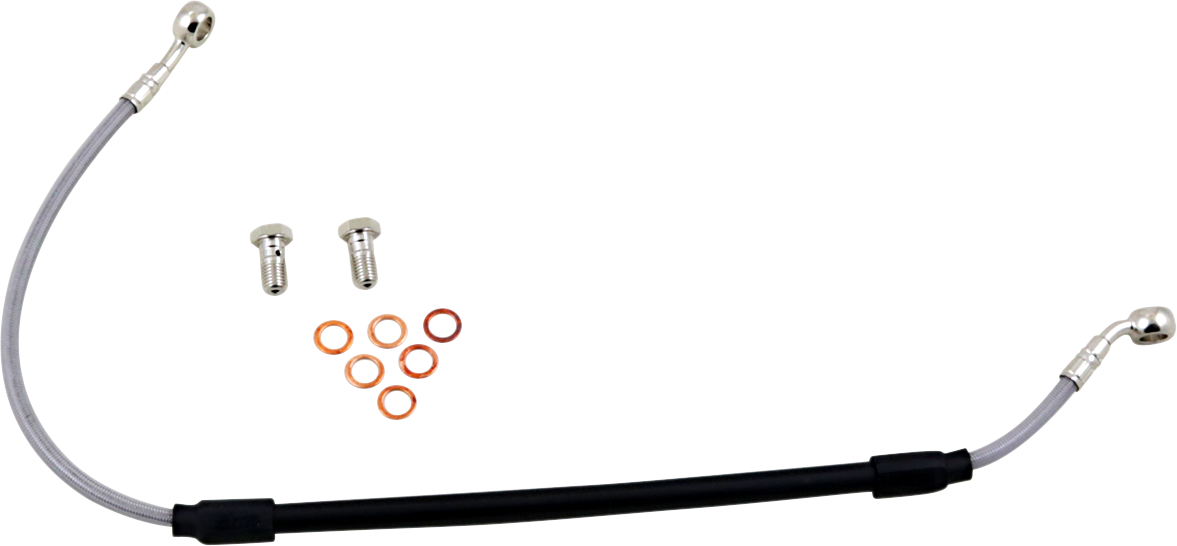 Gbrakes Brake Line Kit - Stainless Steel 2006-2007 Honda CRF250R / 2006-2007 Honda CRF450R