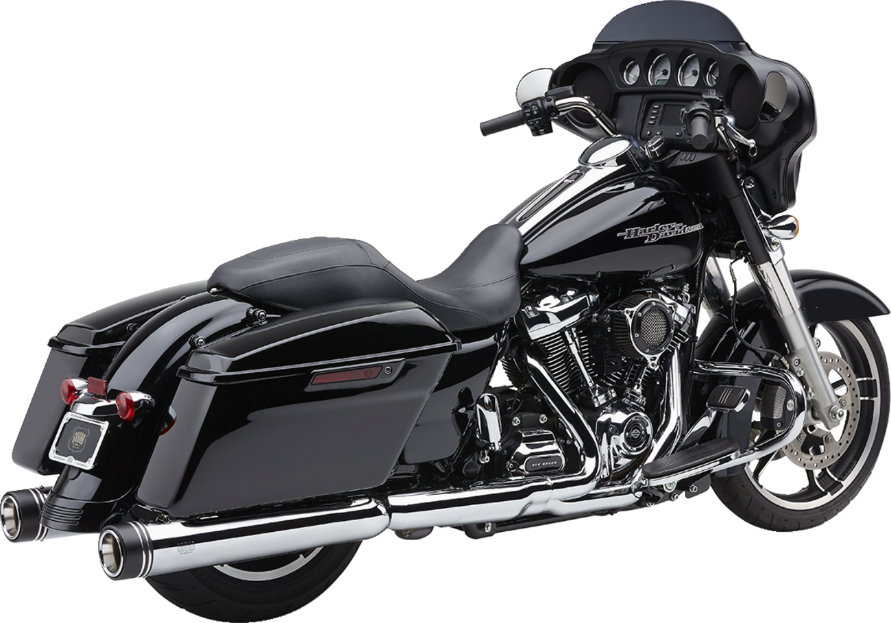Cobra 4.5" Gen2 NH Slip-On Mufflers for Harley Touring 2017-2025