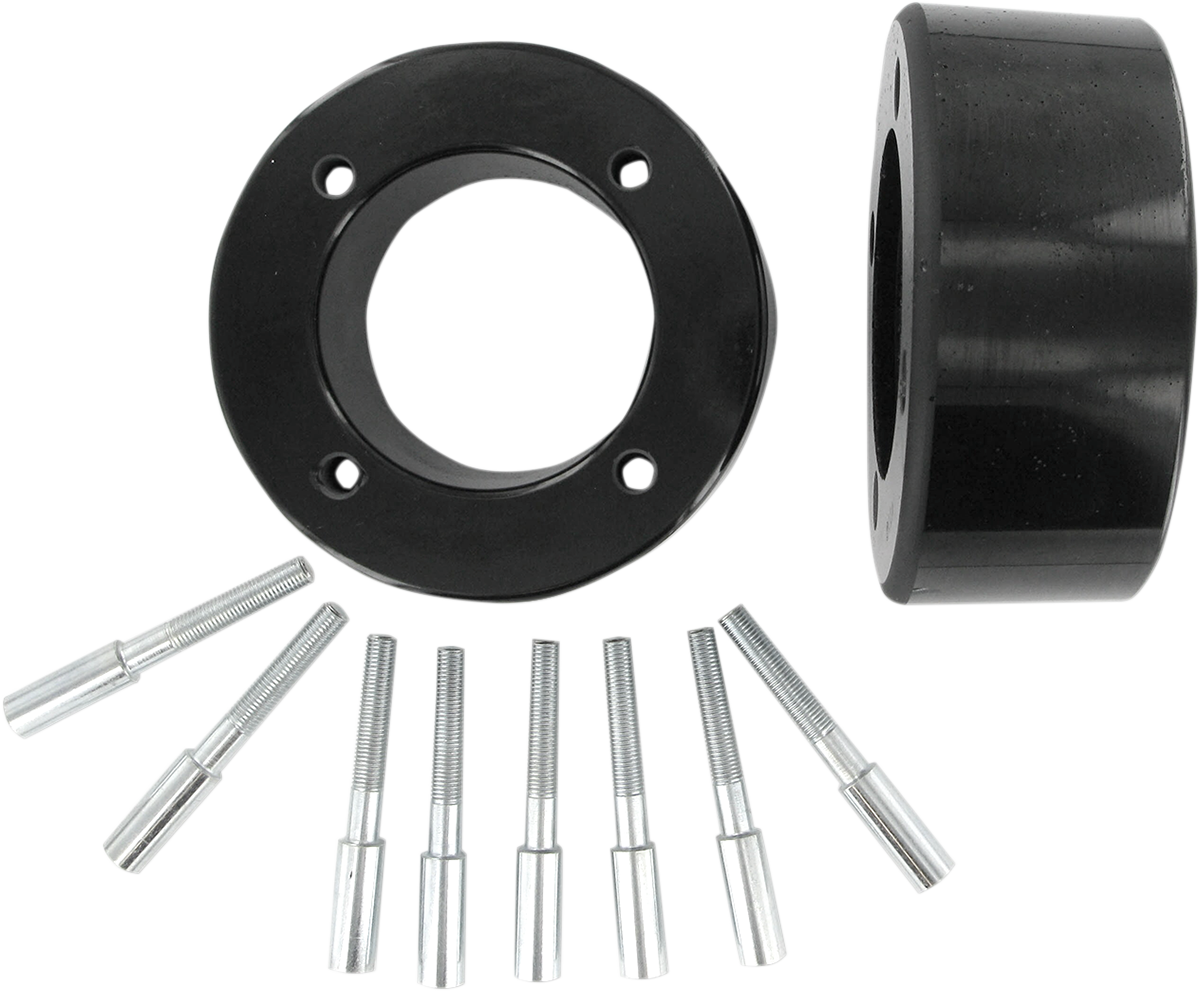 Dura blue Wheel Spacer - Easy-Fit - 2.5" - 4/110 - Front/Rear - Kit - Honda/Kawasaki/KTM/Suzuki/Yamaha