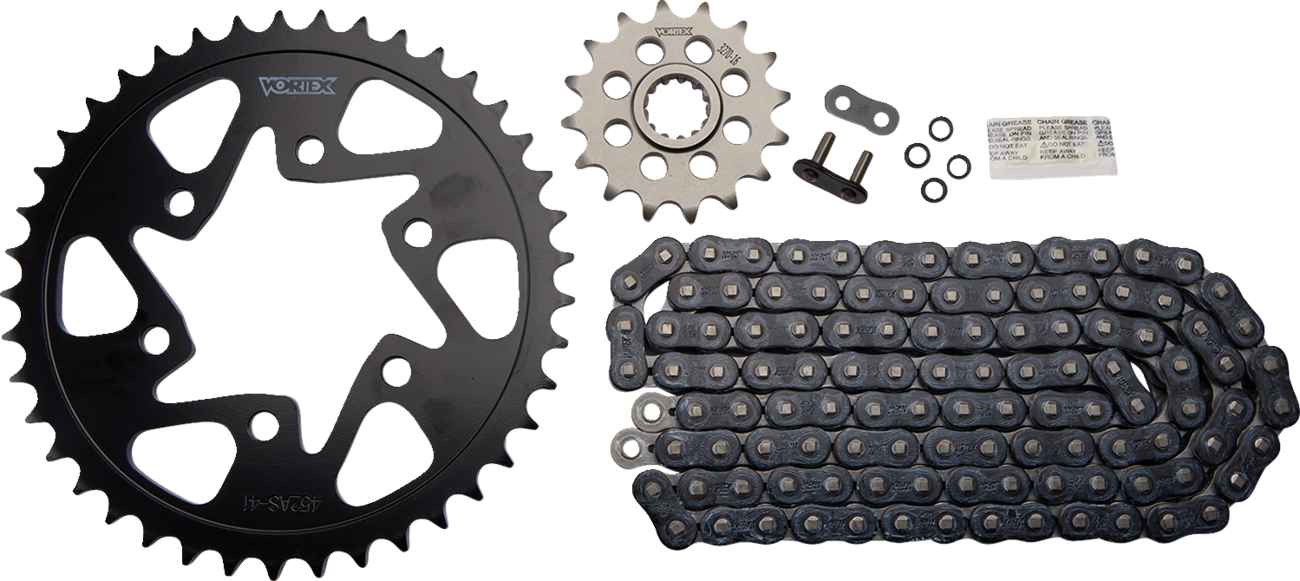 Vortex V3 HFR Quick Accel Chain And Sprocket Kit Kawasaki ZX10R 2011-2020