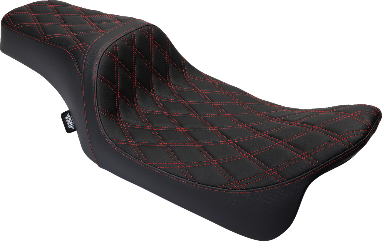 Drag Specialties Performance Predator 1-Up Seat For Harley Touring 2008-2025